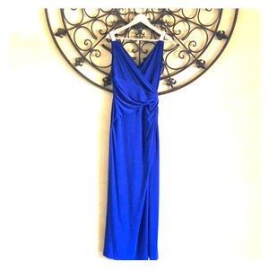 Ralph Lauren beaded jersey gown